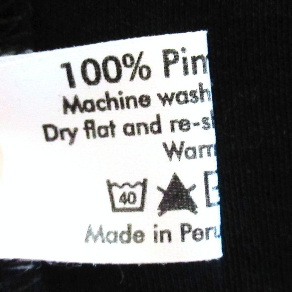 Black ESKANDAR 100% Pima Cotton Jacket, One Size, Very Good Condition - Picture 14 of 15